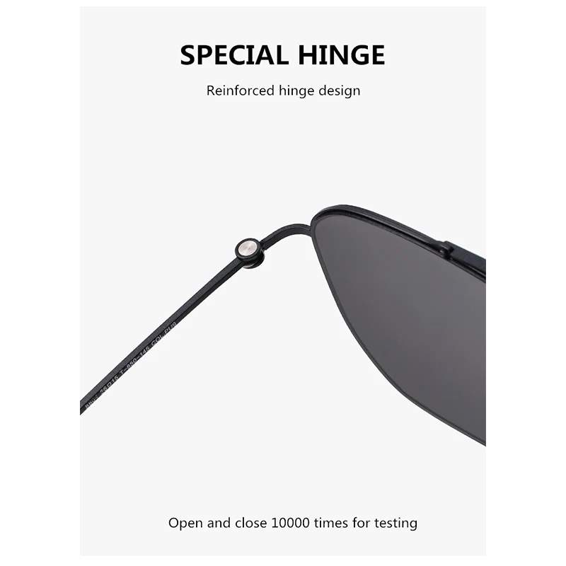 TAG Hezekiah 덴마크 디자인 선글라스 남자 8804 초경량 티타늄 선글래스 여성 2025 야외 운전 UV400 스퀘어 선글라스