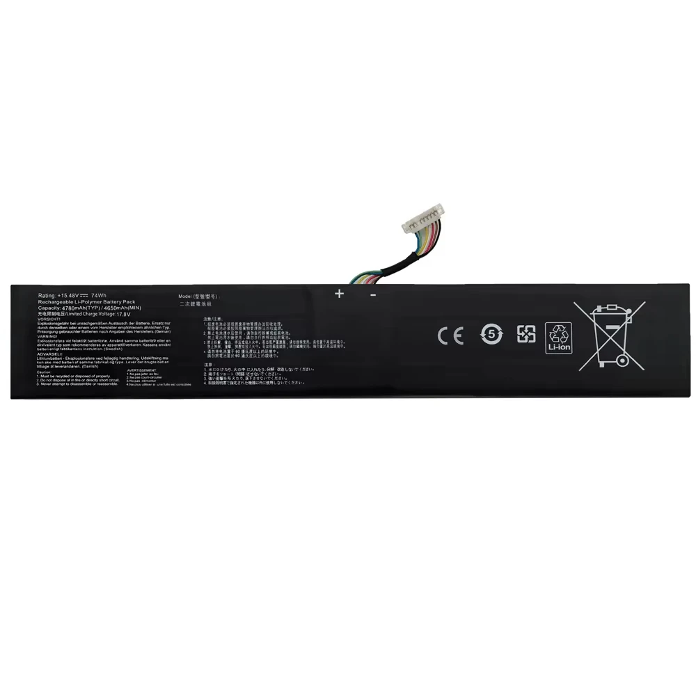 C41N2208 15.48V 74Wh 4780mAh battery for ASUS ROG Ally PC71L RC71L gaming handheld series comes with free tools