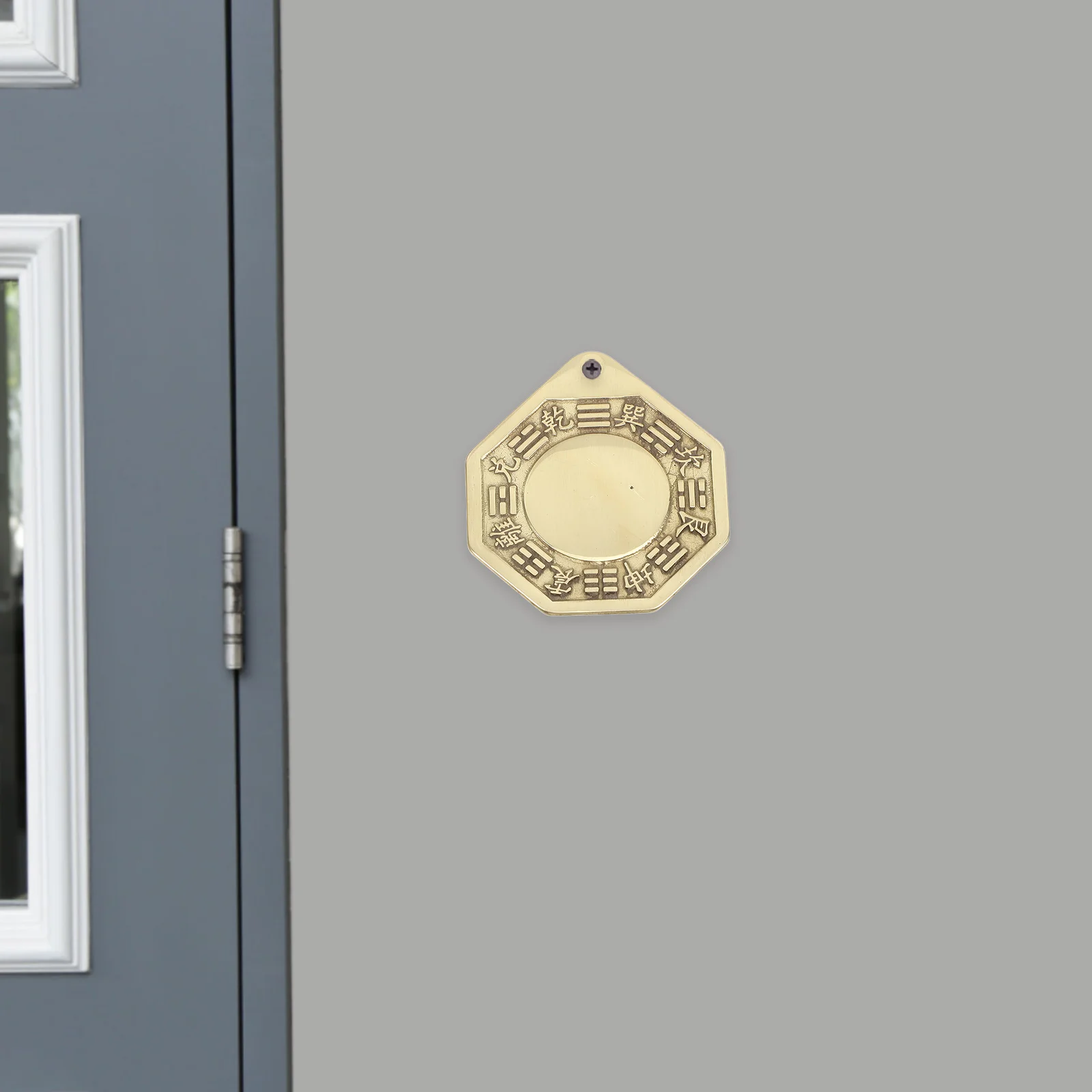 

2pcs Pure Copper Bagua Mirror Convex Mirror Home Decoration Copper Mirror Traditional Chinese Mirror Eight Diagrams Mirror