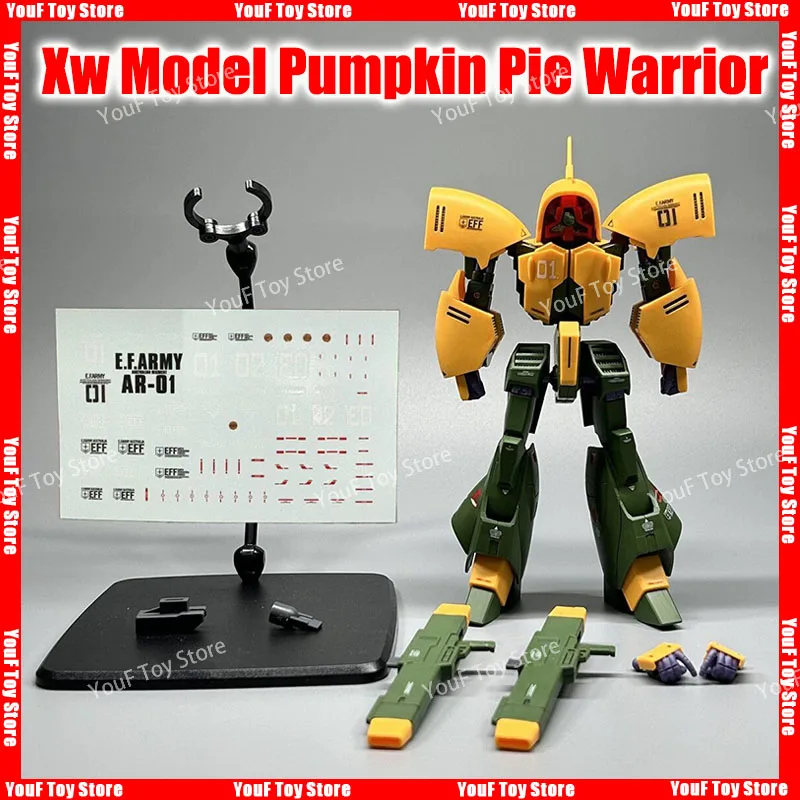 In Stock Xw Model Pumpkin Pie Warrior 012 Hg 1/144 Assembly Nrx-044 Asshimar Anime Action Figure Robot Plastic Toy Gift Custom