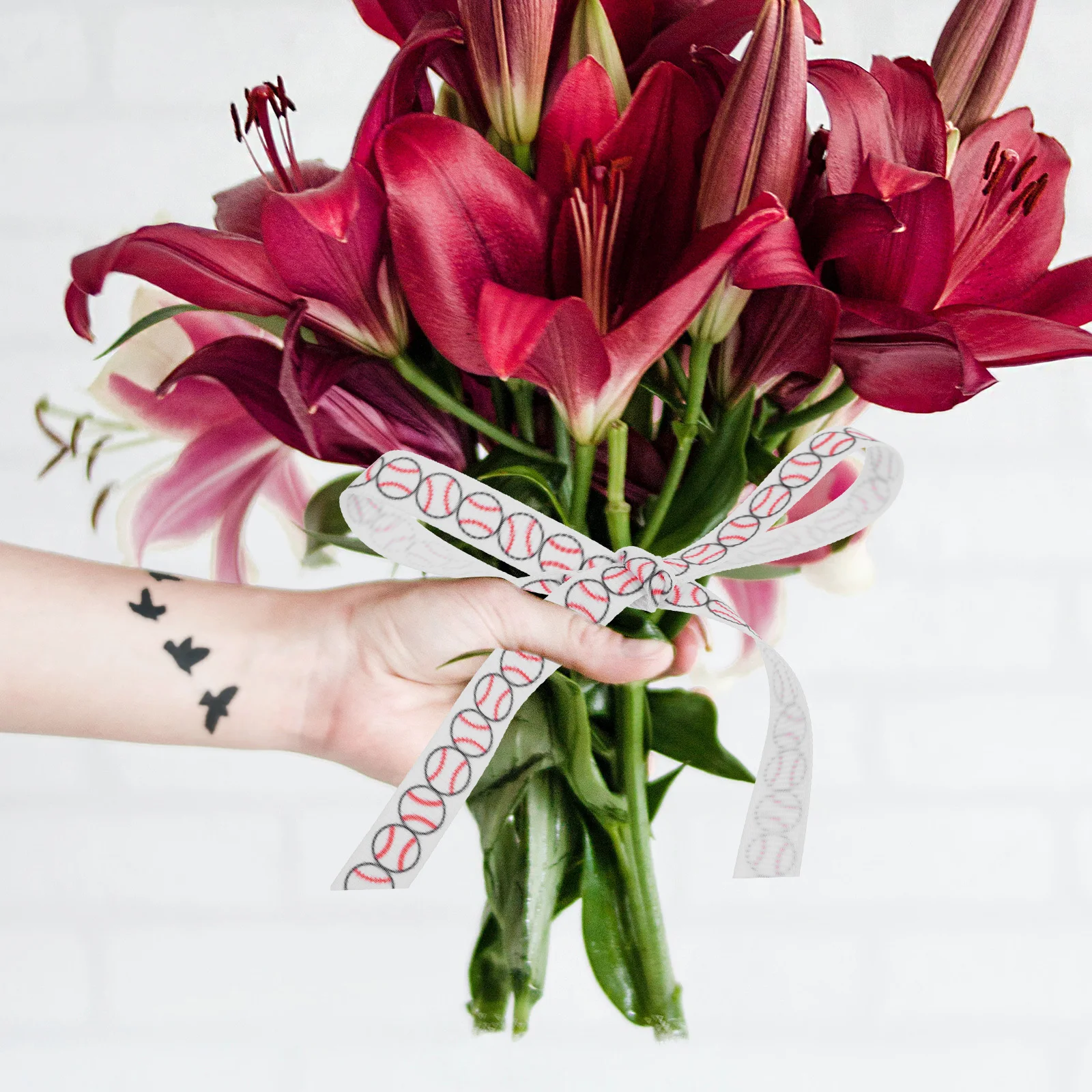 

Gift Wrapping Ribbon Bright Color Resistant Diy Crafts Bow Making Packing Decoration Festival Party Holiday