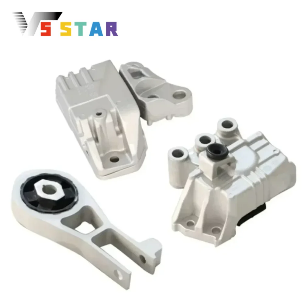 

68278029AC 68273248AA 68278029AB 3 шт. прочные крепления двигателя для 2016-2018 Fiat 500X 2015-2020 Jeep Renegade 2.4L L4 Silver