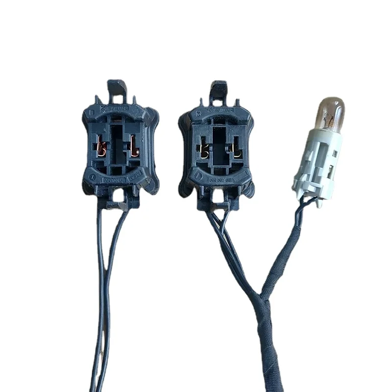 For Citroen C4 C5 C6 Elysée Sega Auto Headlight Low Beam Bulb H7 Plug Special Lamp Holder Car Accessories 2/3 Pin