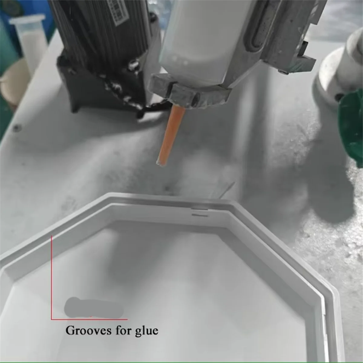 STA-55H Custodia GPS con buco della serratura di sicurezza Custodia UV ad alta capacità IP67 Custodia per antenna GNSS agricola per ricevitore RTK