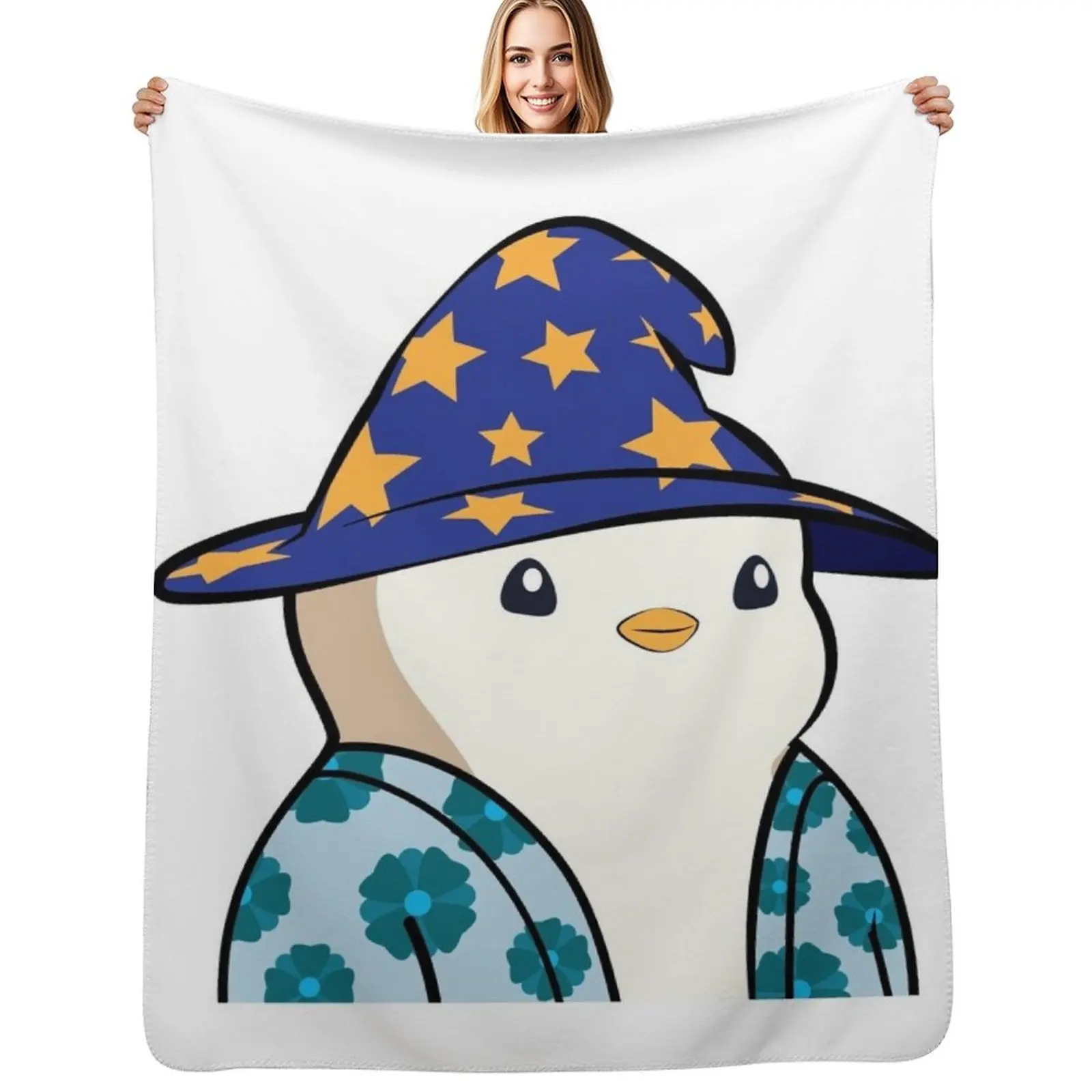 

Pudgy Penguin #6990 nft Chubby CryptoLovers Throw Blanket Luxurious Soft Fuzzy Blanket for Sofa Bed