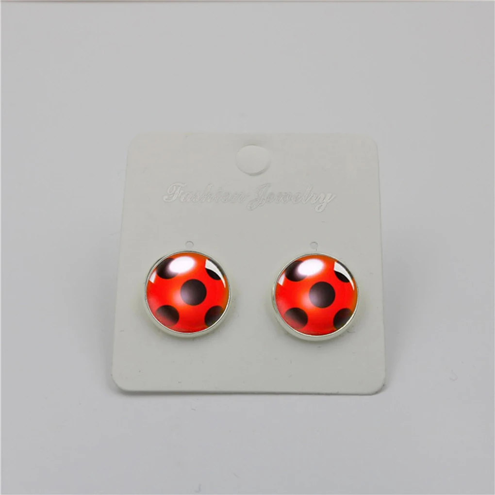 1 Pair Alloy Ear Studs Party Round Ladies Earrings Wife Girlfriends Engagement School Balls Banquets Girls Jewelry