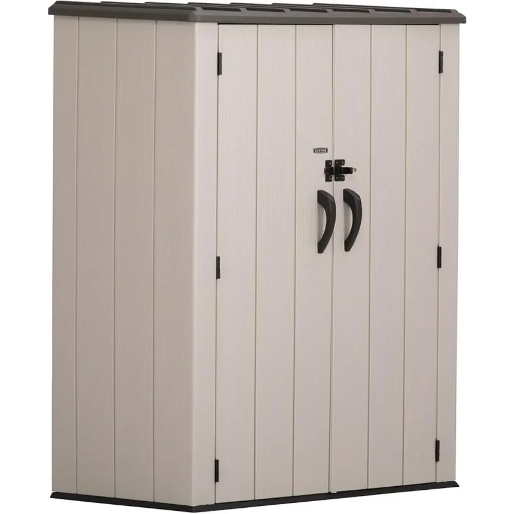 

Sheds Outdoor Storage Shed Tools Desert Sand Pack of 1 Garden Buildings Warehouse Supplies Home