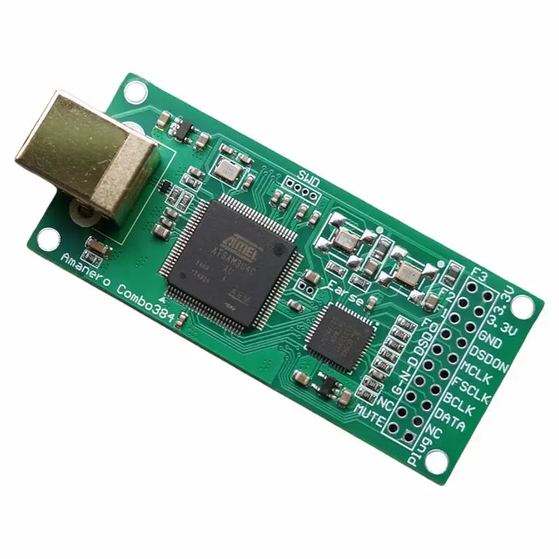 อิตาลี Amanero Combo384 โมดูลอินเทอร์เฟซดิจิตอล USB DSD512 PCM384 อัพเกรดเป็น XMOS