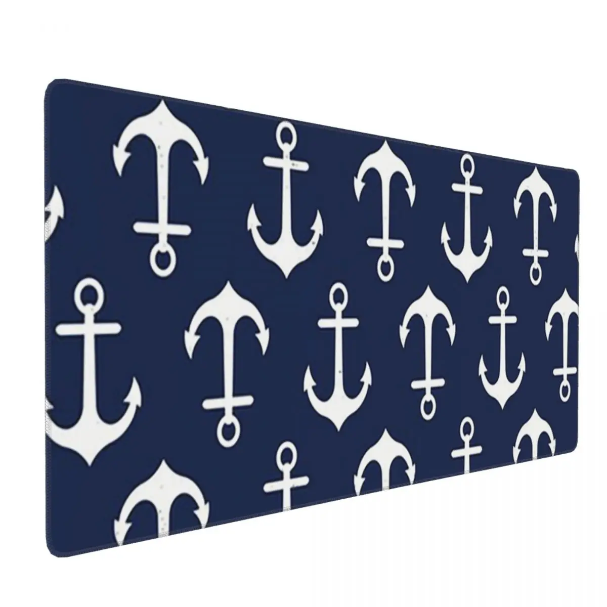 Large Mouse Pad Navy Ship Anchor Theme Gamer PC Laptop Mats Keyboard Carpet Computer Gaming Office Accessories Desk Mat