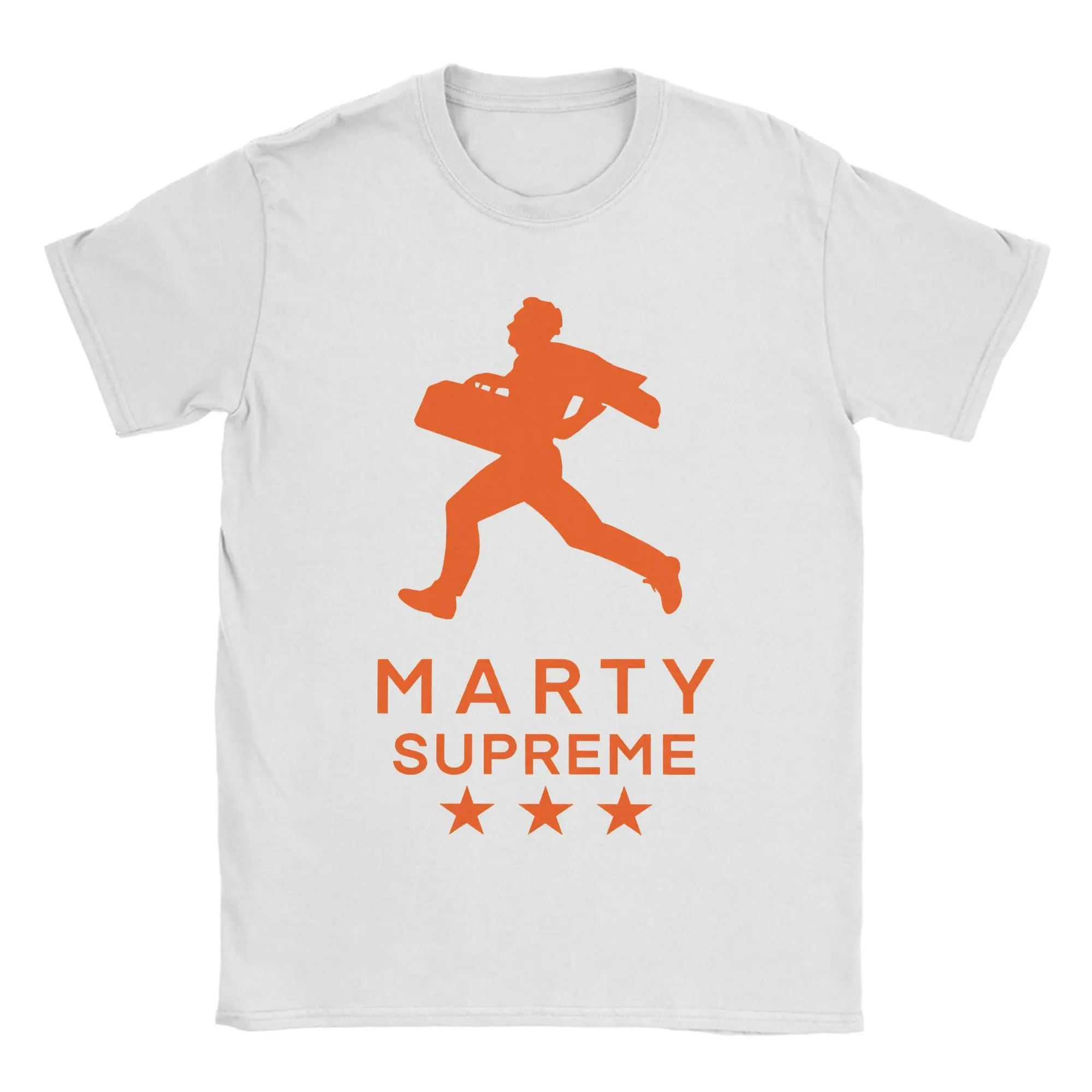 Timothée Chalamet Men's T Shirt Marty Supreme Humorous Tees Short Sleeve Round Neck T-Shirt Cotton Gift Idea Clothing