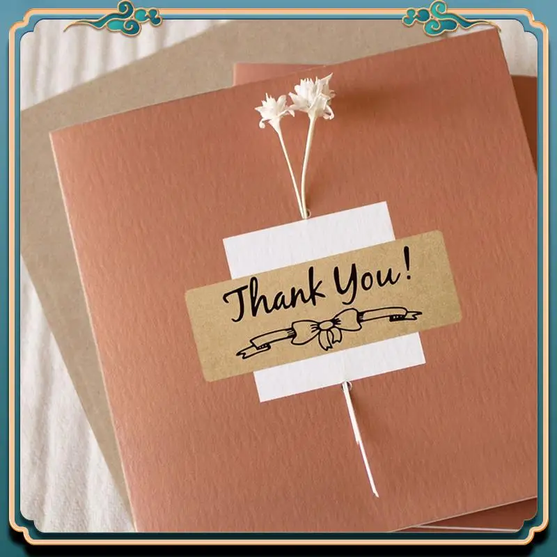 (Новинка)-1200 шт. Набор наклеек с благодарностью, рулон этикеток с наклейками с благодарностью, спасибо за конверт, розничный магазин, 75X25 мм, наклейка с благодарностью