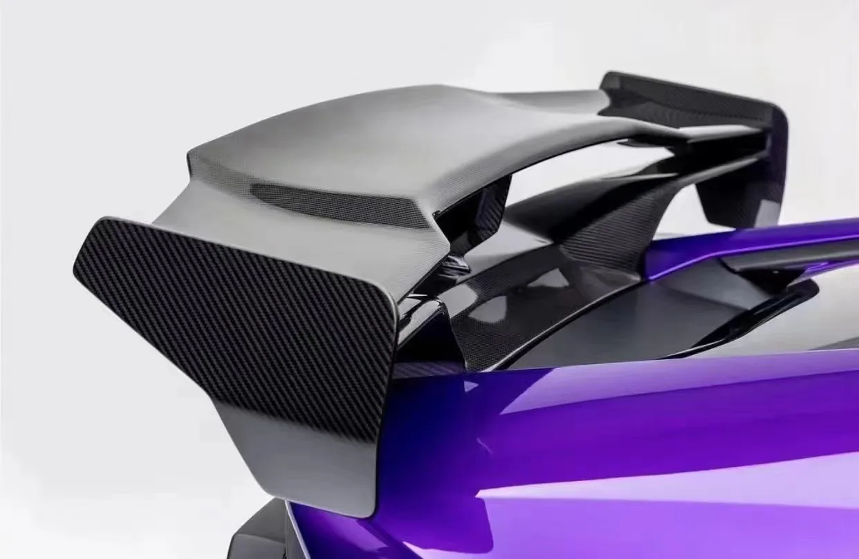 Vorstein STO Style Carbon Fiber Rear Spoiler Wing for Lamborghini Huracan LP580 LP610 EVO 2014-2018 Rear Trunk Wing 6