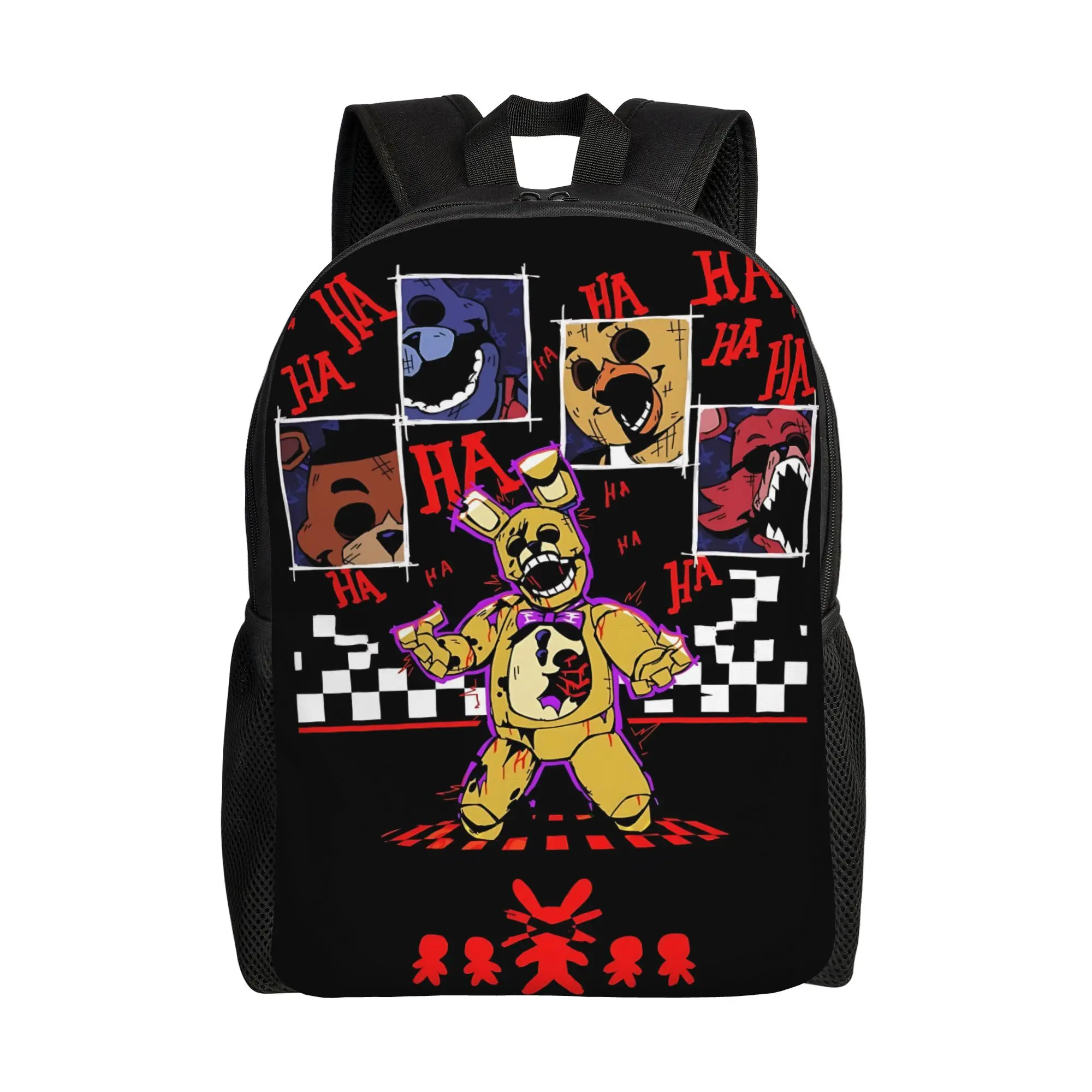 

ita bag Five Nights at Freddy's Daypack funko mochila Super Quality For Work Office Zipper Closure Rucksack
