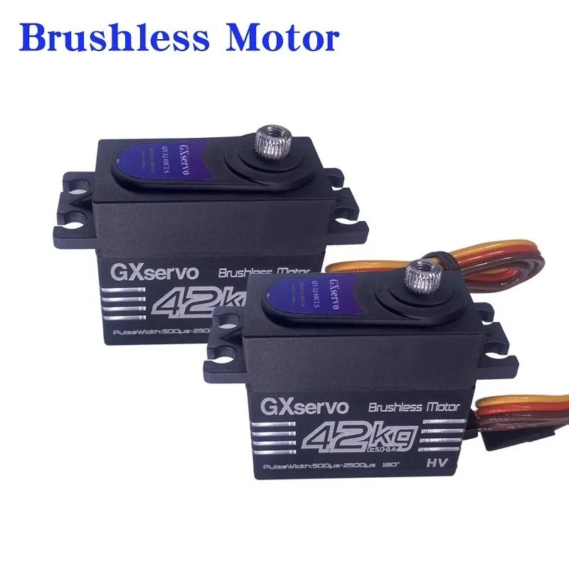 Explosive Gx Meritorious High Torque Metal Teeth 42kg Brushless Servo Suitable For 1:8/10:10 Climbing Cars