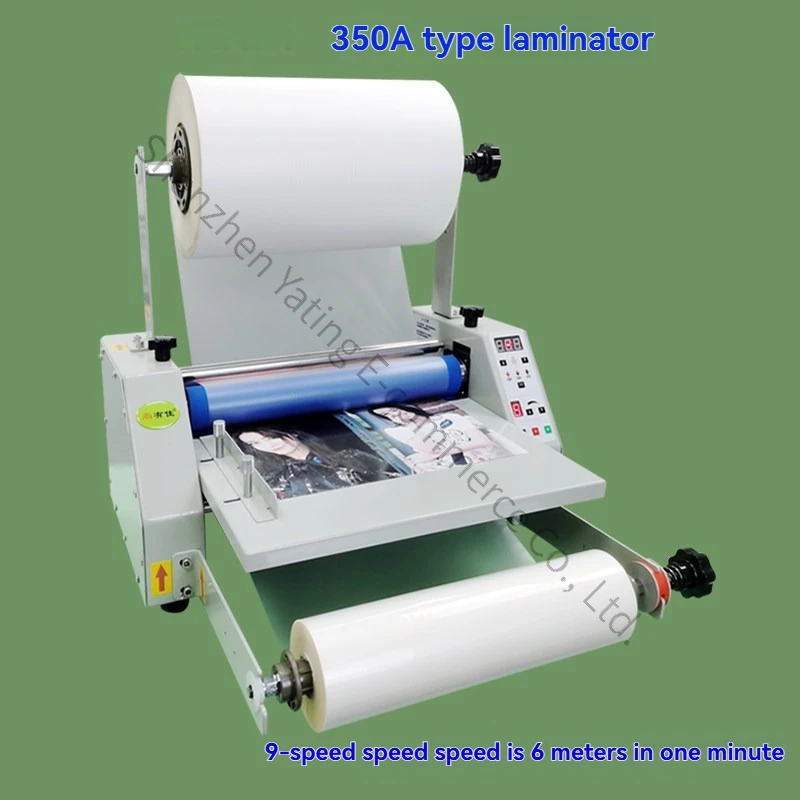 Small Electric Laminating Machine A3A4 Single-sided Hot and Cold Cover Automatic Machine Crystal Label Peritoneal Machine