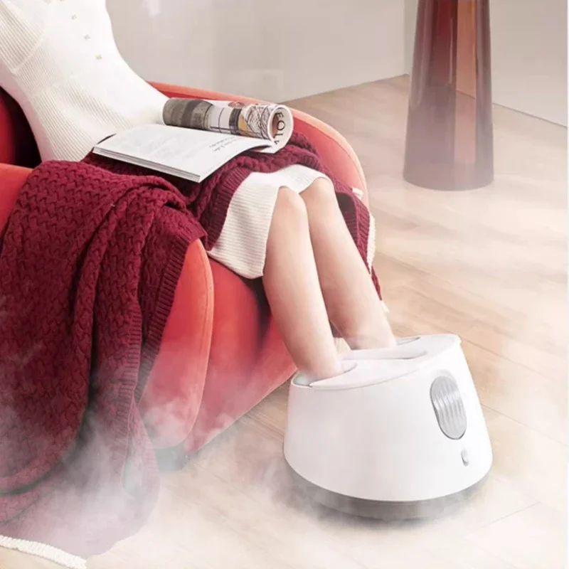 Steam Massage Heat Foot Bath,Electric Constant Temperature Health Bath Foot,Red Light Skin Rejuvenation Foot Steamer Feet Sauna