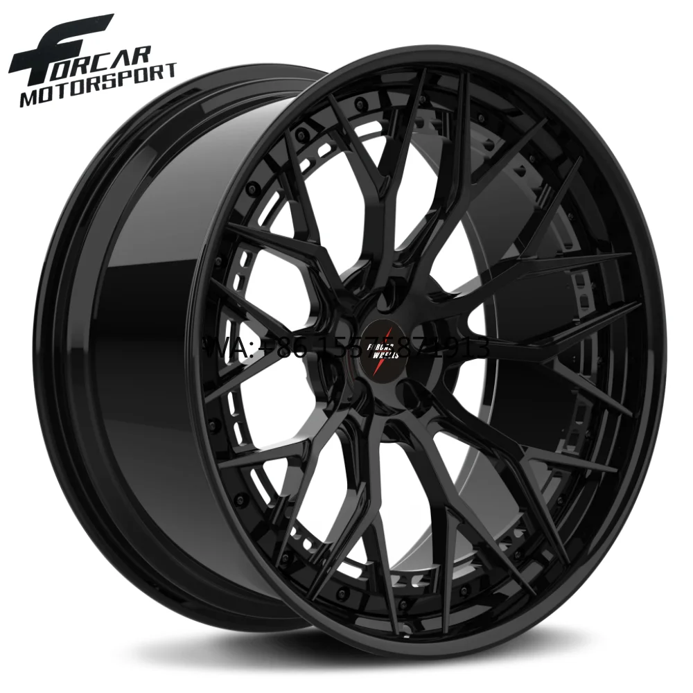 

Forged 18~24 Inch 2 Piece Lightweight Sport Passenger Car Wheel Sport Aluminum Alloy Rims