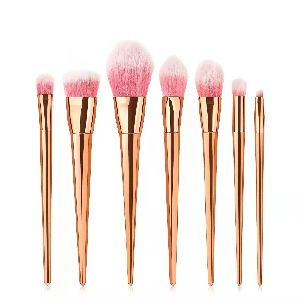 

7Pcs Makeup Brushes Sets Foundation Brush Powder Blush Eyeshadow Concealer Lip Eye Brush Luxury Cosmetics Maquiagem Beauty Tool