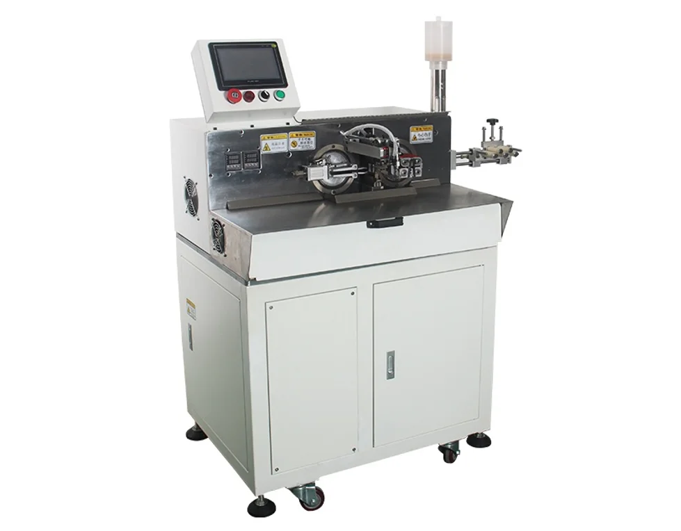 Décapage de câble automatique à grande vitesse de machine à souder double face