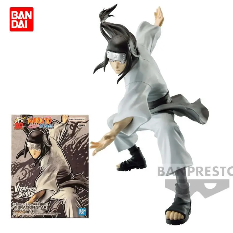 In Stock Original BANPRESTO VIBRATION STARS NARUTO Hyuga Neji 15CMPVC Anime Figure Action Figures Model Toys Gifts