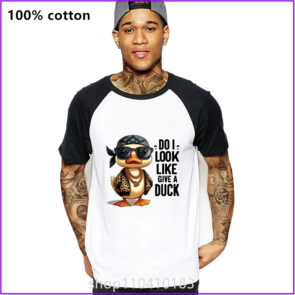 Do I Look Like Give A Duck T Shirts For Men'S Women Tshirt T-Shirt Clothing Oversized Manufacturers Custom Sports Short Clothes