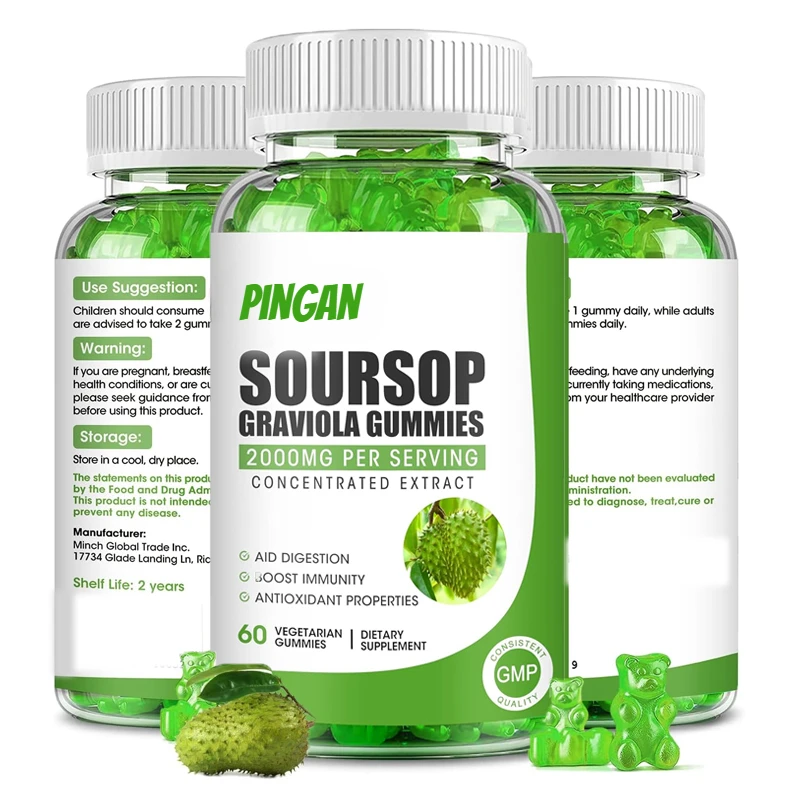 

60 Pieces of Organic Prickly Fruit and Vegetable Gummies As Digestive Aid, Immune Support, and Antioxidant Properties