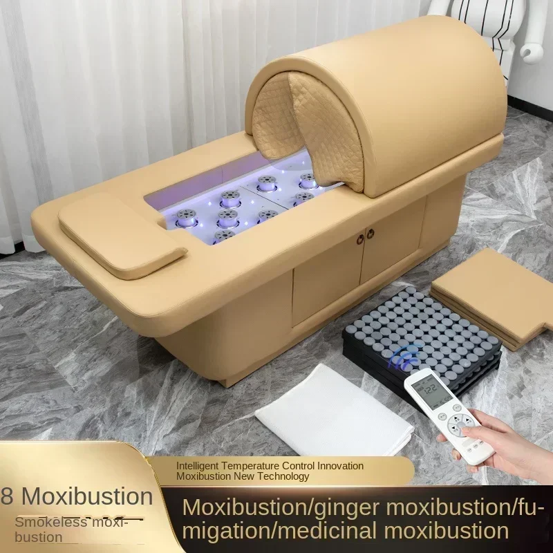 Smokeless moxibustion bed Intelligent physiotherapy Home health