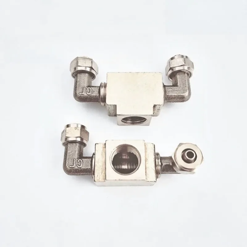 

Automatic Nozzle Return Oil Inlet Joint, Tee Elbow Pneumatic Painting Accessories