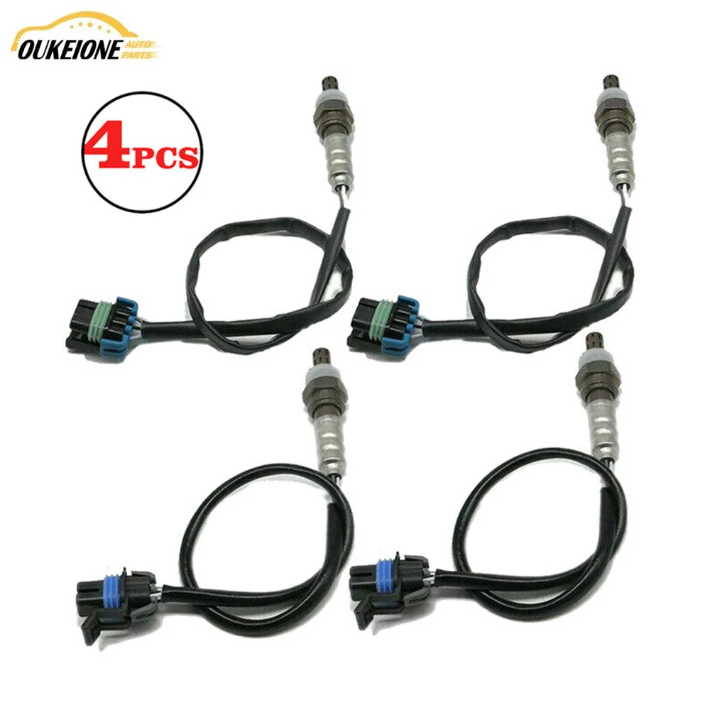 

4Pcs Oxygen O2 Sensor Upstream Downstream 234-4243 234-4337 for 2007 2008 2009 Hummer H3 H3T Chevrolet Colorado GMC Canyon 5.3L