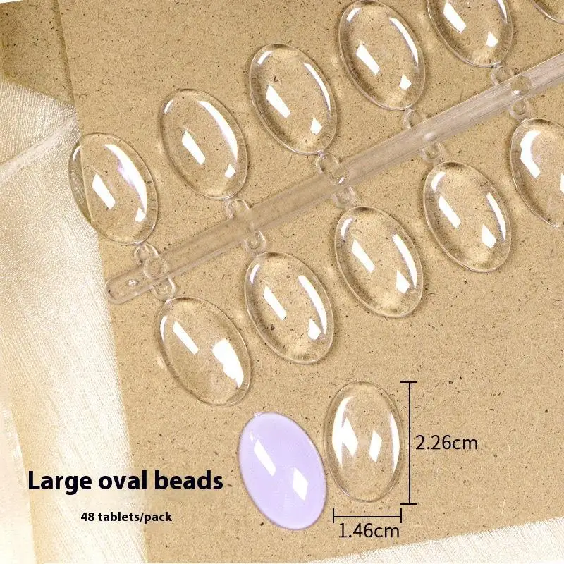 48/120 pçs forma elíptica vidro transparente unha polonês cartão de cor manicure dicas de exibição de cores gráfico de cores falsas mostrando prateleira