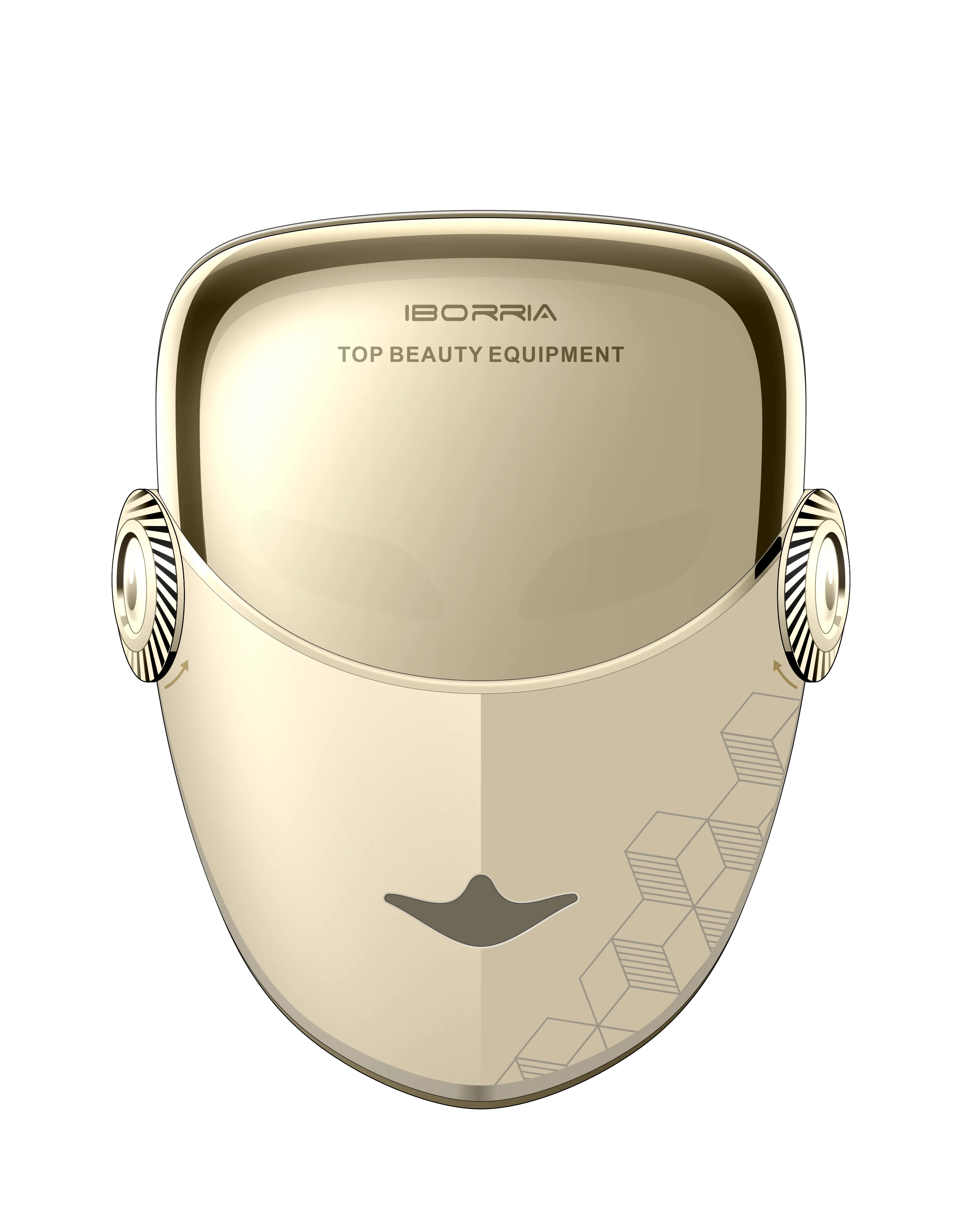 OEM ODM Led Therapie Licht Schoonheid Lichttherapie Foton Fototherapie Led Light up Gezicht Siliconen Led Gezichtsmasker