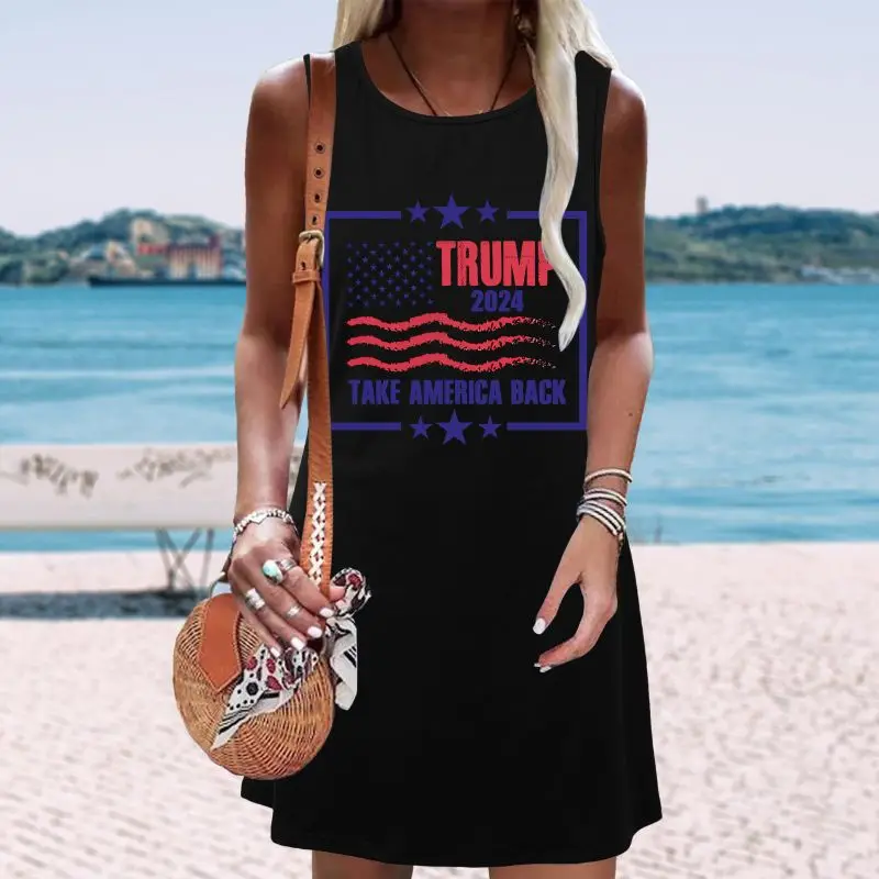 

Letter Fashion Casual Short Sleeved Round Neck Loose Fitting Women's Daily Office Streetwear Bodycon Dress