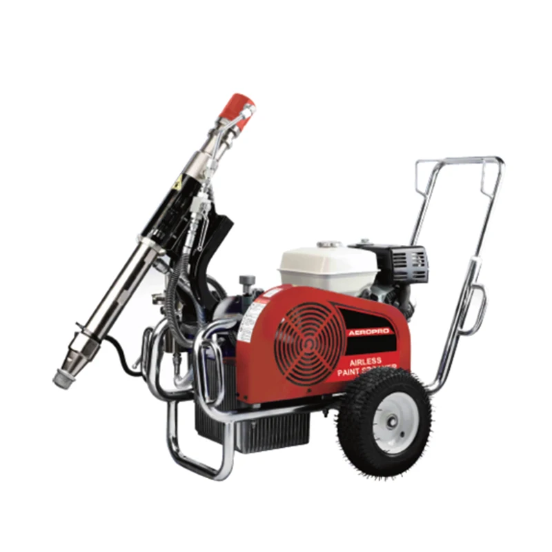 512 High Efficiency High-Pressure Fuel-Powered Hydraulic Airless Electric Paint Sprayer Machine