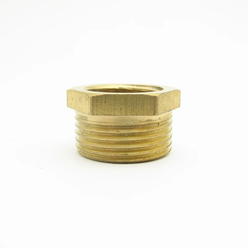 M10 M14 M20 Metric Male To Female Thread Brass Reducer Bushing Reducing Pipe Fitting Coupler Connector Adapter