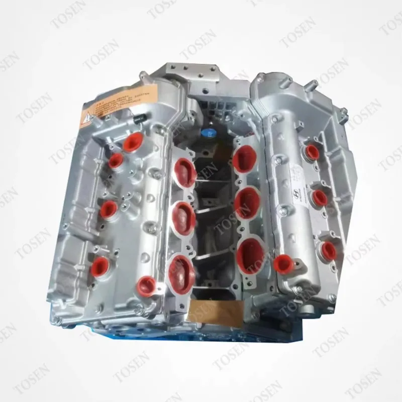 Korean Car Assembly 3.8L V6 G6DA Veracruz Bare Engine Gaoline for Hyundai Kia Motor Engine Long Block