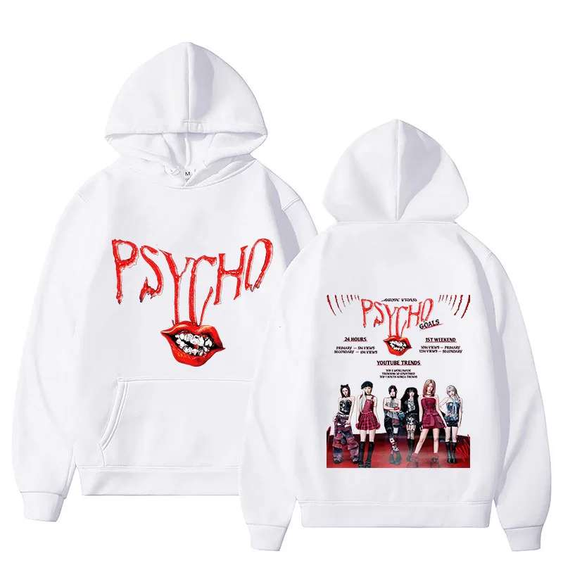 2026 BABYMONSTER PSYCHO Tour Hoodies Men Women Casual Pullover