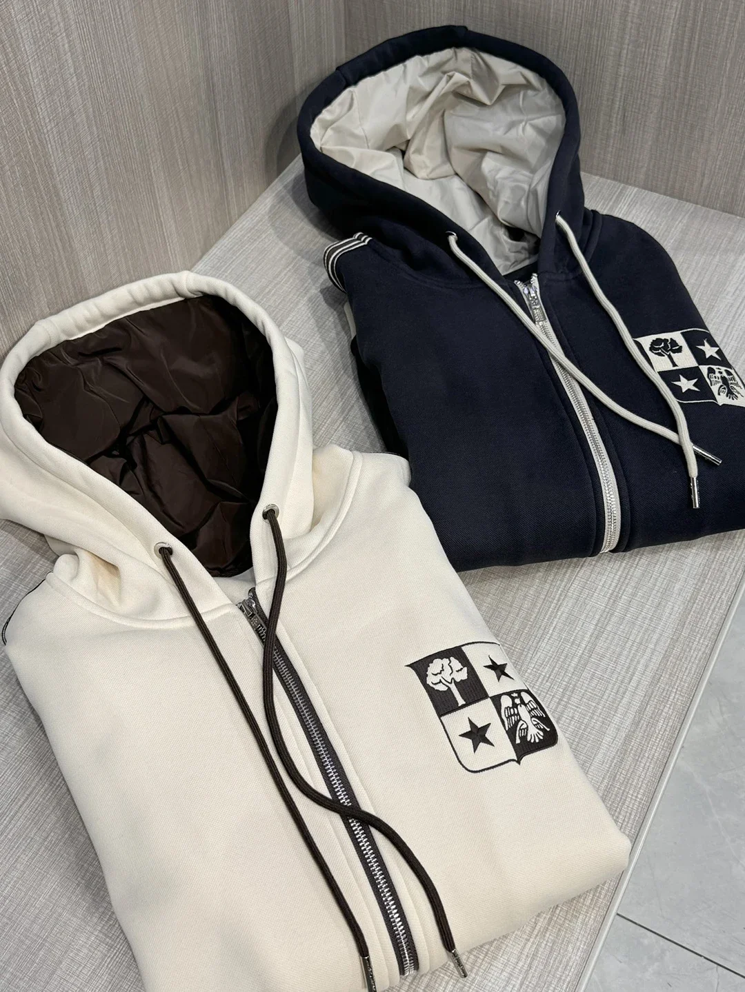 BLLIYOSS Hoodie Long staple Cotton with thin fleece inside Men 2024 New High Quality Old Money Soft Cardigan Europe Italy