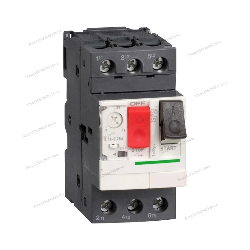 Protector Overcurrent Heat Overload Protection Switch Single Three-phase Motor GV2 Circuit Breaker Motor Protection Switch Ns2
