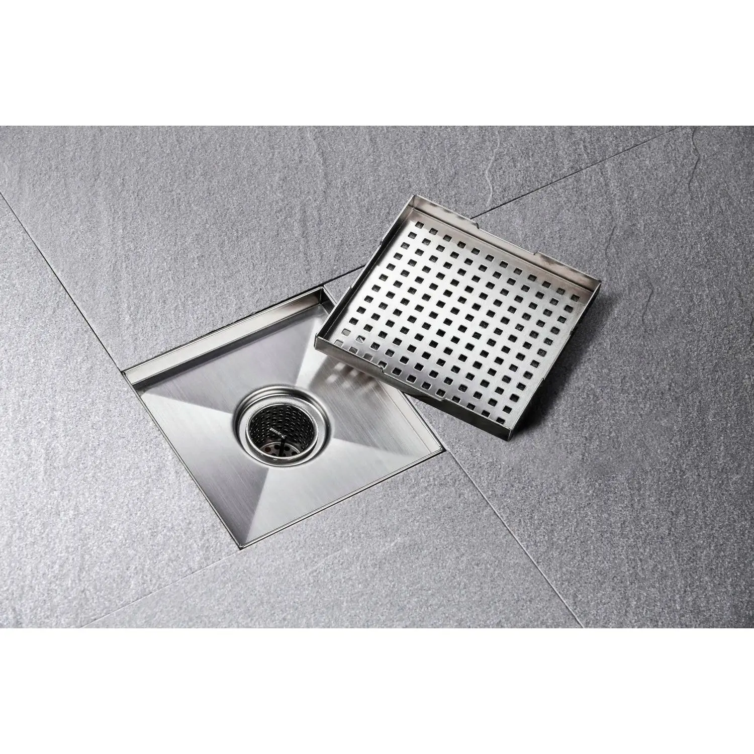 6-Inch grille shower floor drain high-quality drain products