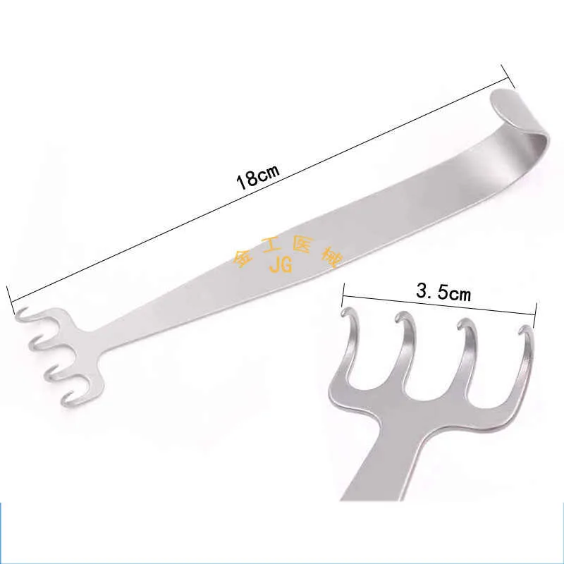 

Breast plastic retractor Double head, four claws, blunt head retractor and rake retractor Stainless steel breast augmentation in