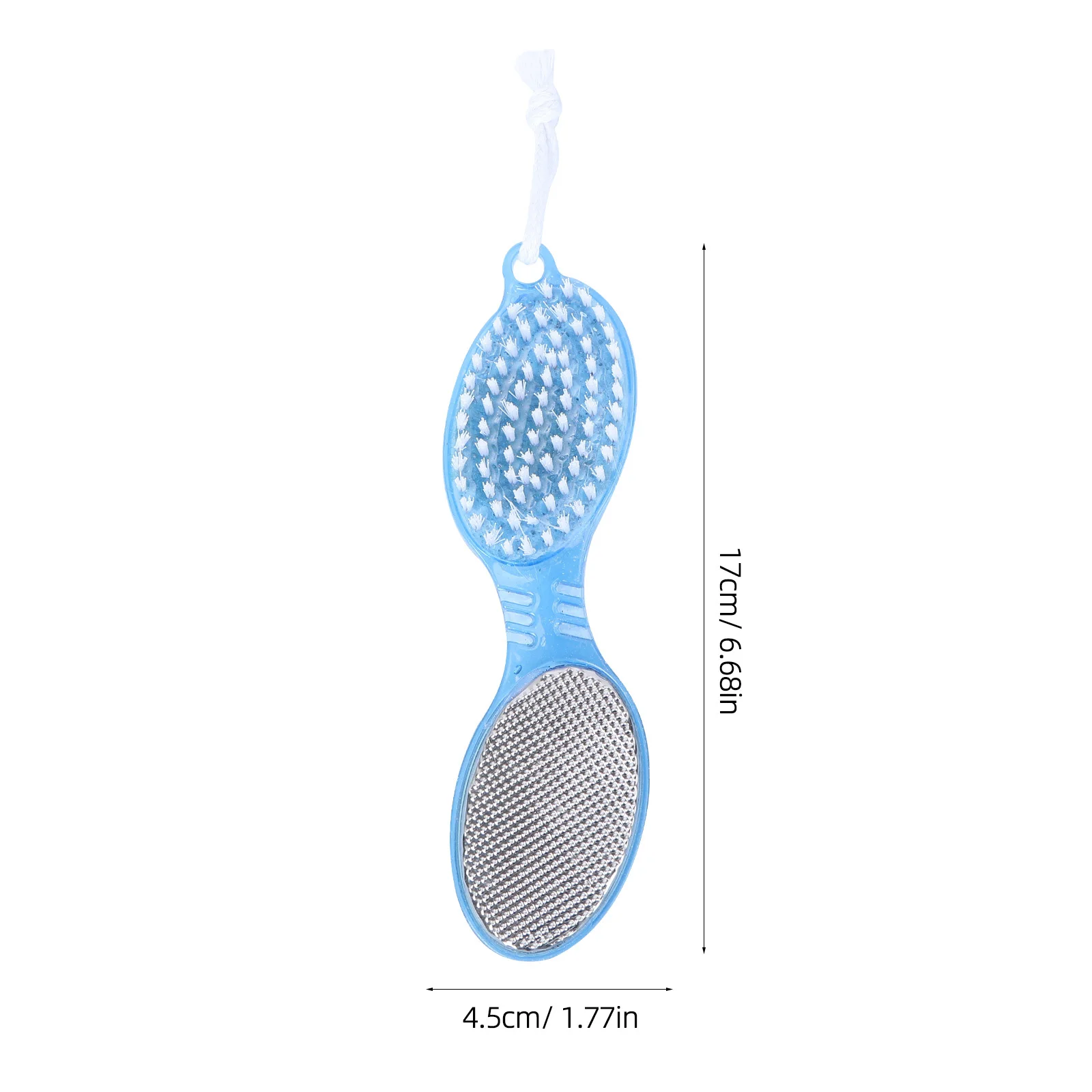 4 In 1 Foot Care Tool Kit Pumice Stone Foot File Callus Remover Dead Skin Removal Nail Brush Exfoliation Smoother Random