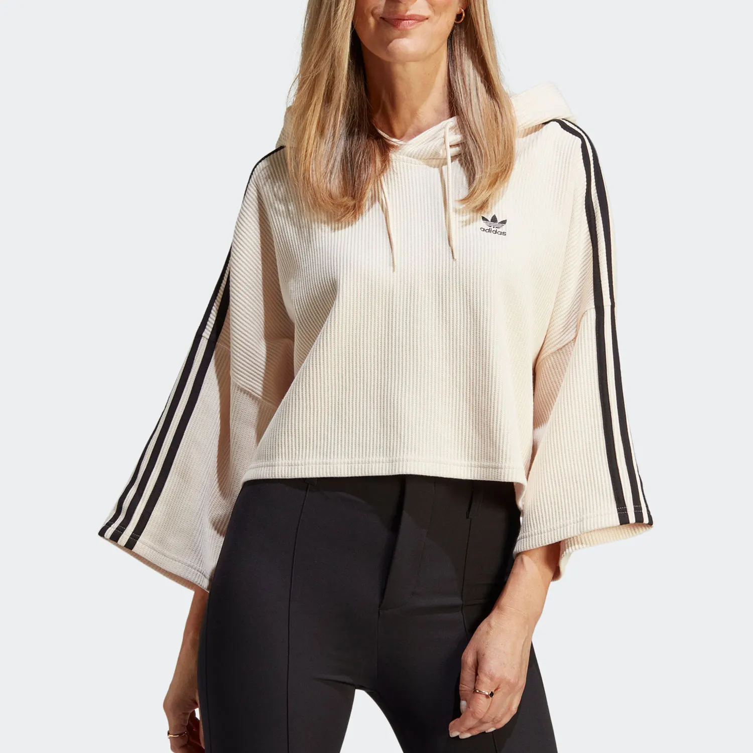 adidas-genuine-clover-new-women's-loose-casual-sports-sweatshirt-ic5461