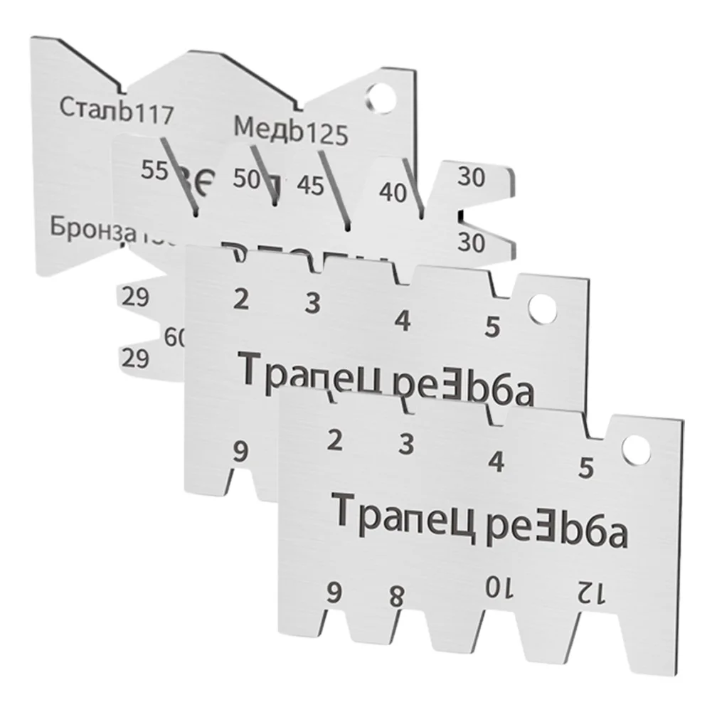 Medidor De Corte De Rosca De Aço Inoxidável, Modelo De Arco De Ângulo, Ferramentas De Couro De Medição, Modelo De Detecção De Ângulo, Régua De