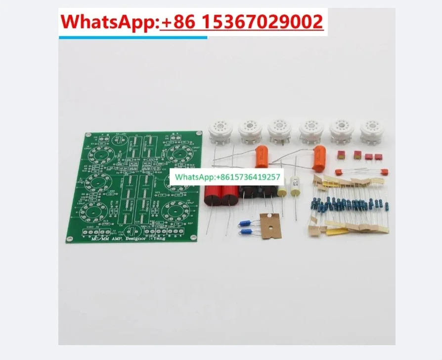 HiFi No Feedback MM / MC 12AX7+12AU7 Phono Amplifier Board Base On Sansui High-Level Circuit