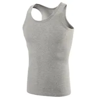 Hommes Gilet Pur Coton Bodybuilding Motion Survêtement Sweatshirt 6