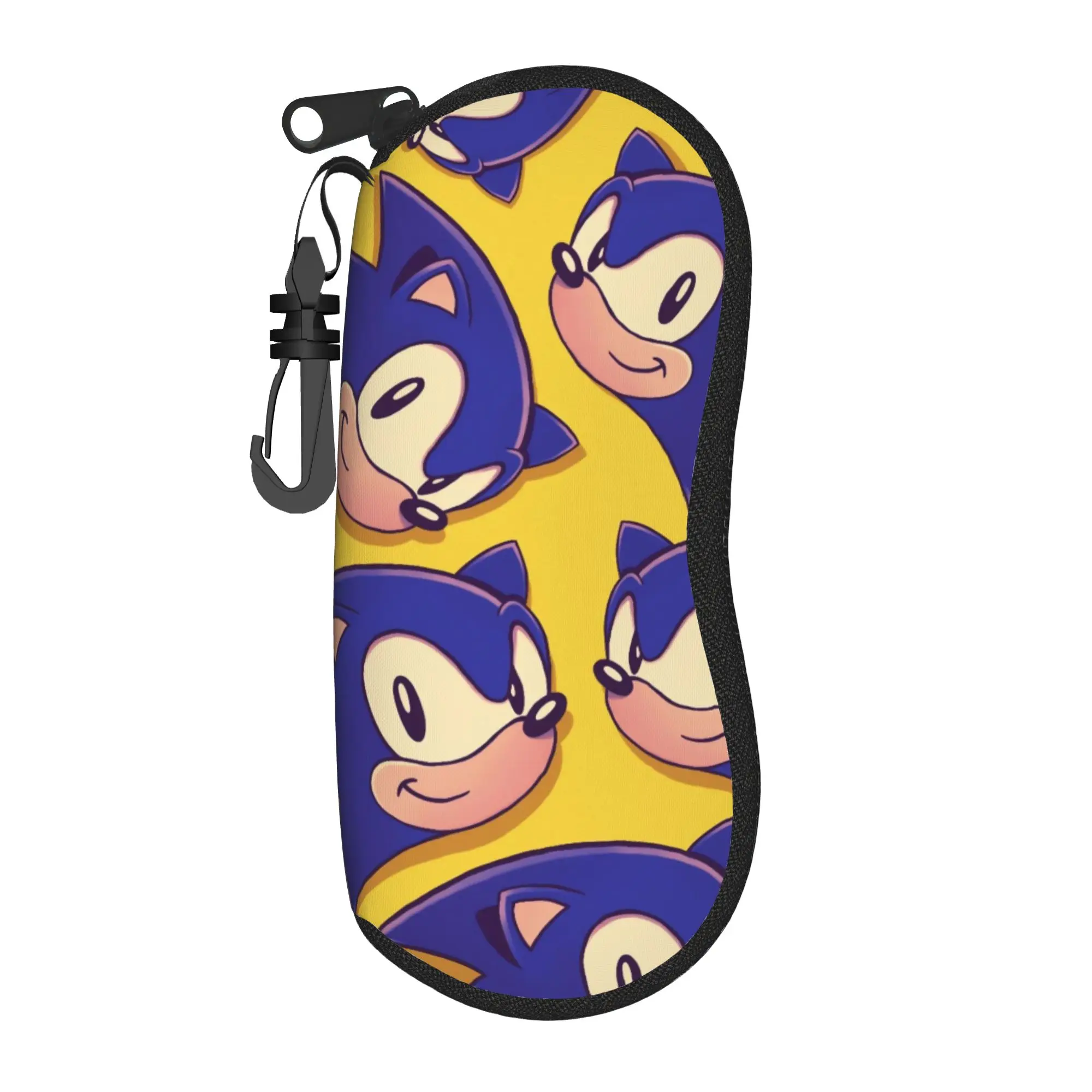 The Hedgehog Shadow Games Glasses Case Unisex Portable Box Cartoon Glasses Protector Ins Eyeglasses Box