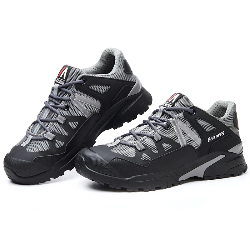 Work Sneakers Steel Toe Shoes Men Safety Shoes Puncture-Proof Work Shoes Boots Fashion Indestructible Footwear Security