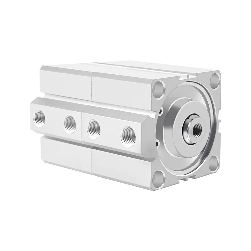 SDAT Pneumatic Cylinder Double Force High Thrust Female Thread Type Magnetic Thin Cylinder SDAT 20/25/32/40/50/63/80/100