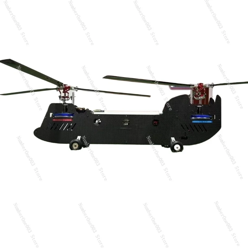 450 Nuke RC Helicopter Tandem Twin Rotor Model