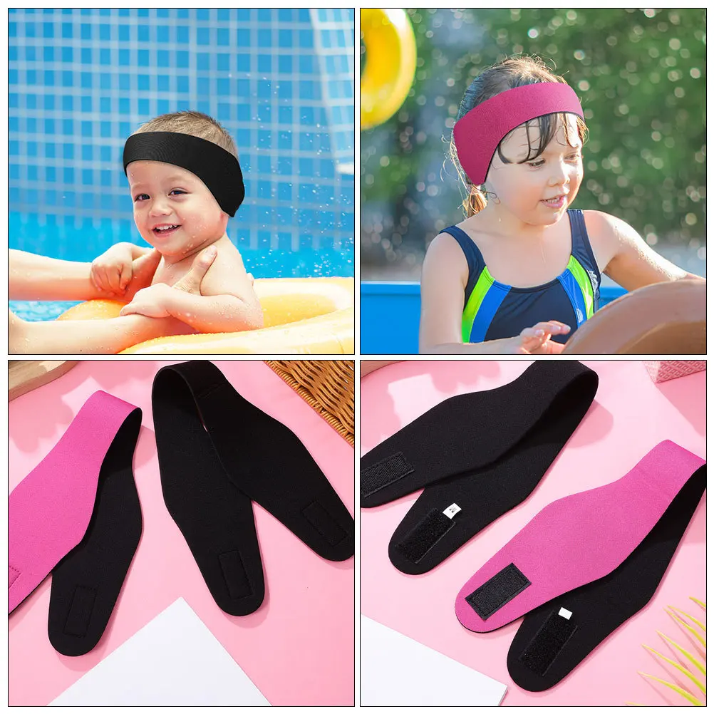 

3 шт., повязка на голову для плавания, водонепроницаемая защита ушей для взрослых, повязка для ушей для плавания, защита от утечек, дизайн для плавания, дайвинга, душа, йоги